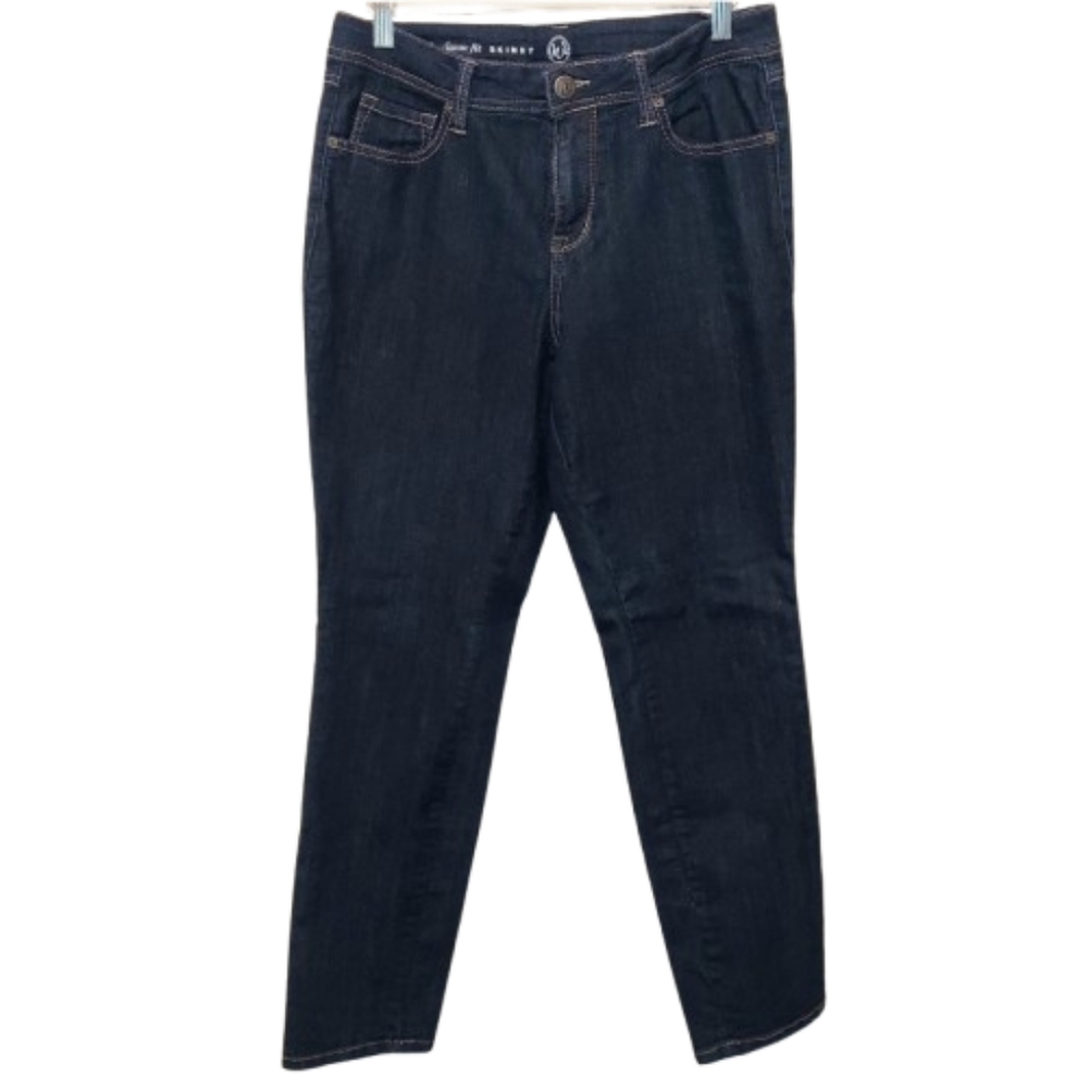W62 Women's Classic Fit Skinny Stretch Jeans Size 8 Petite